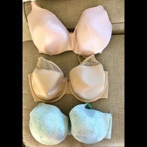 All three Cacique Bras various